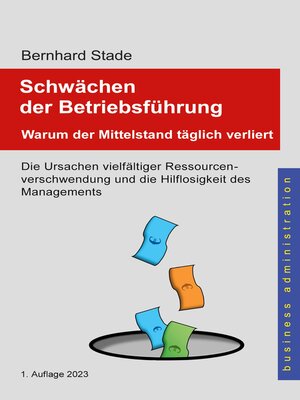 cover image of Schwächen der Betriebsführung